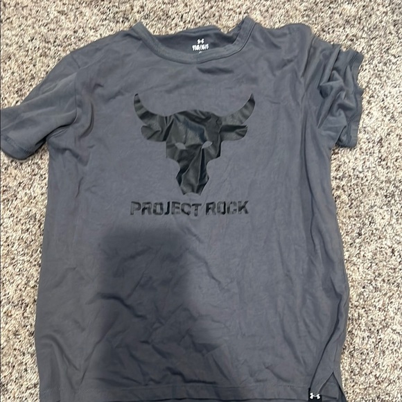 Under Armour Graphic Tees - Blue and Gray - Picture 2 of 3